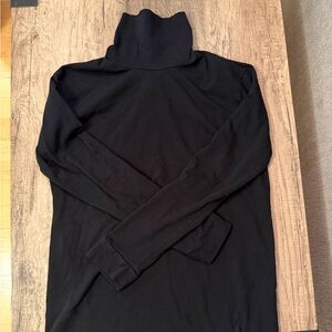 Zara Men's Black Long Sleeve Turtleneck